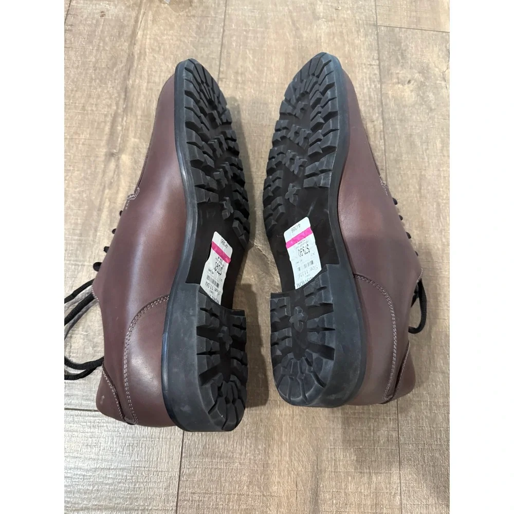 Gordon Rush Leather Dress‎ Shoes Brown Lace Up Comfort Work Office Shoes 11.5M